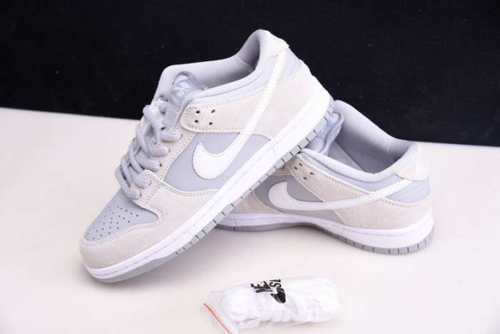 nike sb dunk low summit white wolf grey - ar0778-110