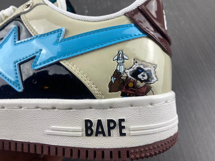 a bathing ape bape sta low copshoe bp-199