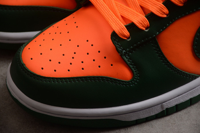 nike dunk low retro miami hurricanes - dd1391-300