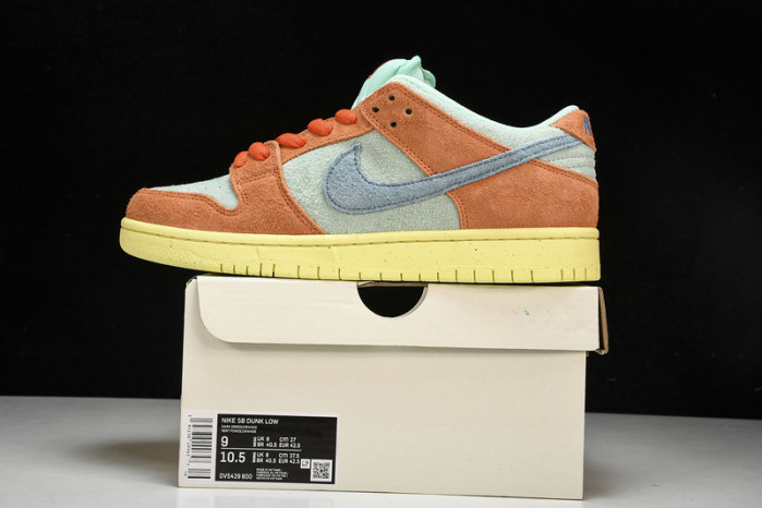 nike sb dunk low "noise aqua" dv5429-800