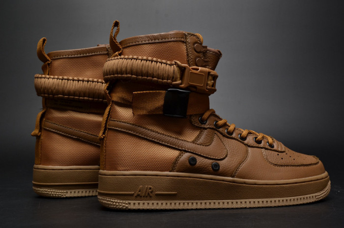 nike wmns sf force 1 “golden beige” 857872-200