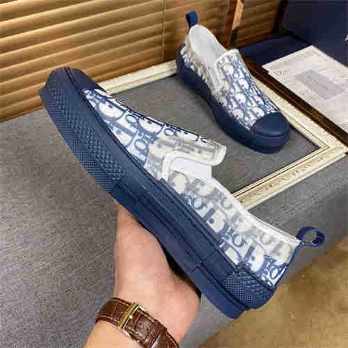 DR B23 LOW TOP OBLIQUE SNEAKER BLUE Youthful 1185
