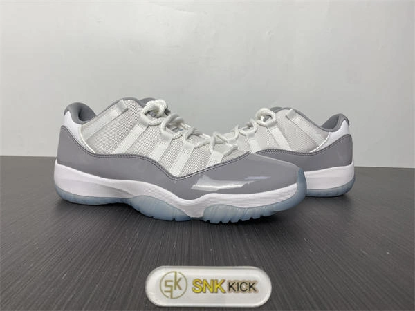 Breathable Jordan 11 Retro Low Cement Grey AV2187- 4079