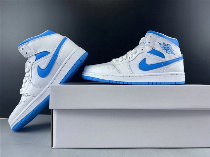Supportive Jordan1 Mid UNC BQ6472- 3745