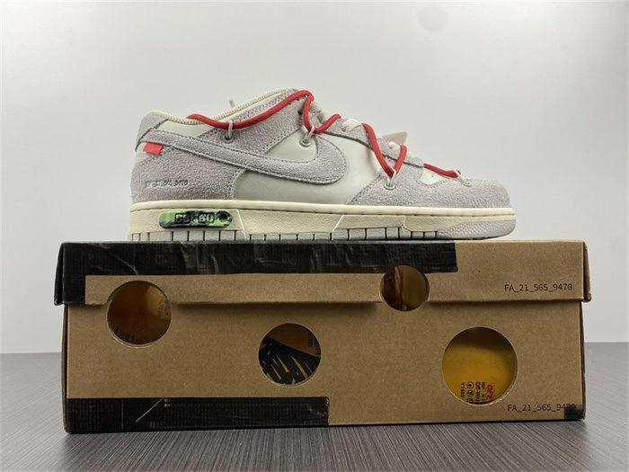 Stretchable Nike Dunk Low Off-White Lot 33 DJ0950- 5049